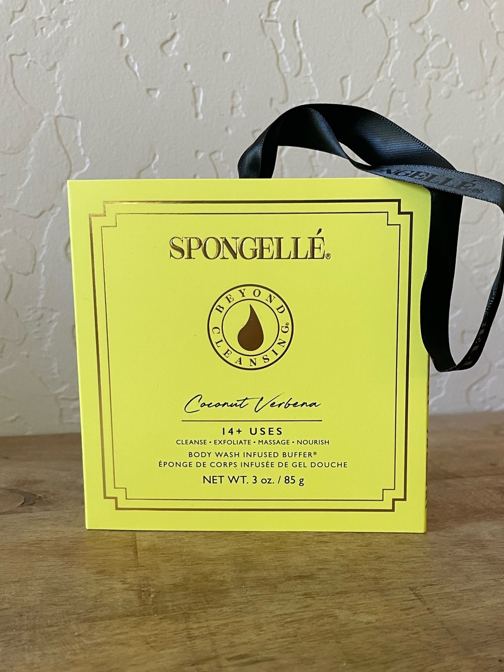 NEW Spongellé Coconut Verbena Body Wash Infused Buffer Sponge 14+ Uses